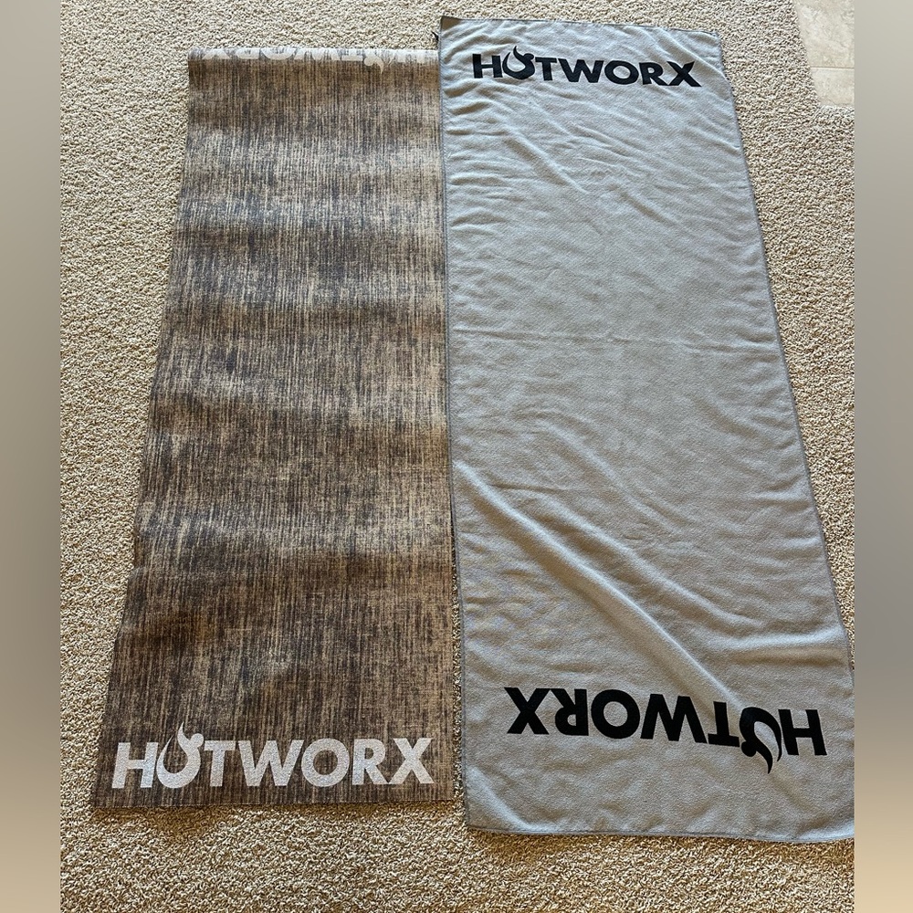 Hot Worx mat and towel.